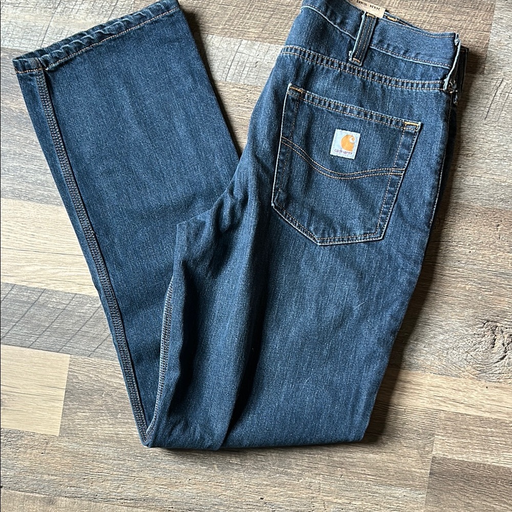Carhartt Blue Relaxed Jeans Sturdy Workwear